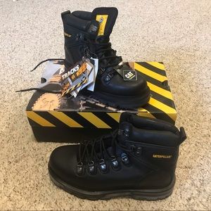 CATERPILLAR Work Boots SZ 9M Black